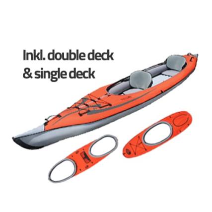 Advanced Elements AdvancedFrame Convertible kajak | Rood